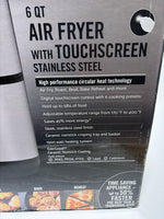 Bella Pro 6 Quart Touchscreen Air Fryer